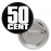 Значок 50 cent (logo) Значок 50 cent (logo)