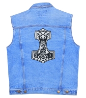 Нашивка термо Молот Тора (Тор) наспинна (thps-066)