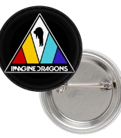 Значок Imagine Dragons "Evolve" (треугольник)