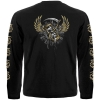 Футболка з довгим рукавом Mechanical Eternity (череп стимпанк)