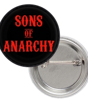 Значок Sons Of Anarchy (red logo)