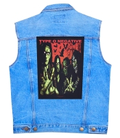 Нашивка наспинна катана TYPE O NEGATIVE - HALLOWEEN (olbp-116)