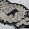 Нашивка термо W.A.S.P. (grey logo) наспинна (thps-026) Нашивка термо W.A.S.P. (grey logo) наспинна (thps-026)