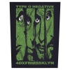 Нашивка наспинна катана TYPE O NEGATIVE - 4DXFRMBRKLYN (olbp-086)
