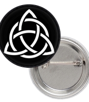 Значок Трикветр (черный фон)