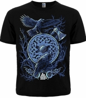 Футболка Валькнут (Вороны Одина)