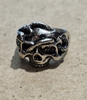 Перстень Змія у черепі (aer-025)