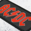 Нашивка ткана AC/DC - RED LOGO (ofp-378)