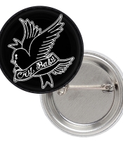 Значок Lil Peep "Cry Baby"