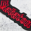 Нашивка термо Sabaton (red logo) (stp-093)