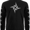 Футболка з довгим рукавом Metallica (Skull Sign of the Horns) (з друком на рукавах)