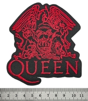 Нашивка термо Queen (red crest) (stp-067)