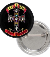 Значок Guns N’ Roses "Appetite for Destruction"