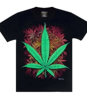 Футболка Cannabis  (big sheet) (світиться в темряві)