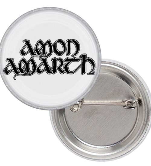 Значок Amon Amarth (black logo) Значок Amon Amarth (black logo)
