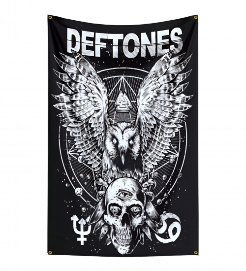 Прапор Deftones (Owl & Skull Mysticism) sfc-090