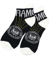 Шкарпетки Ramones logo (чорні з білим) р.36-45 (th)