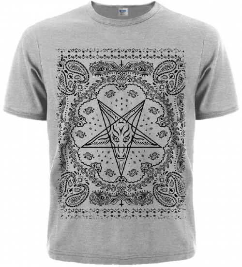 Меланж футболка Occult Bandana (бандана з Пентаграмою) Меланж футболка Occult Bandana (бандана з Пентаграмою)