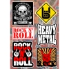 Подарунковий набір стікерпаків Hard Rock and Heavy Metal Style gsp-028