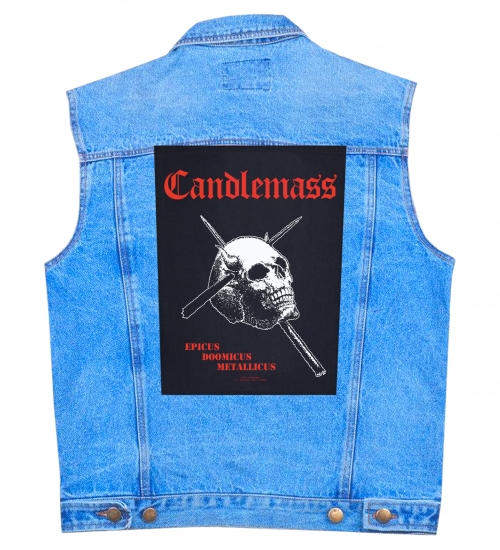Нашивка наспинна катана CANDLEMASS - EPICUS DOOMICUS METALLICUS (olbp-117)