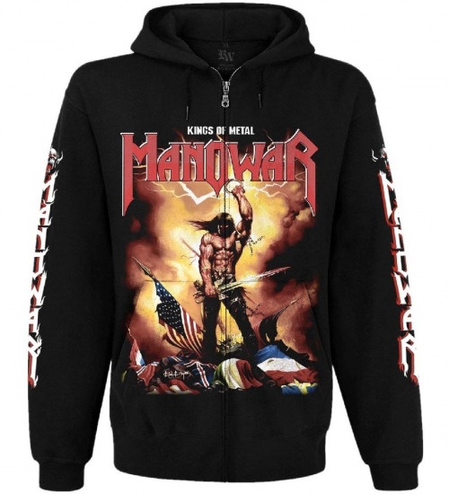 Худі Manowar "Kings of Metal" на блискавці Худі Manowar "Kings of Metal" на блискавці