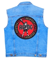 Нашивка наспинна катана AC/DC - ANGUS EMBLEM (olbp-192)