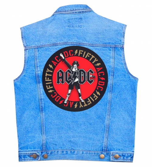 Нашивка наспинна катана AC/DC - ANGUS EMBLEM (olbp-192) Нашивка наспинна катана AC/DC - ANGUS EMBLEM (olbp-192)