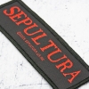 Нашивка ткана SEPULTURA - LOGO (ofp-395)