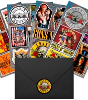 Подарунковий набір стікерпаків Guns N’ Roses gsp-030