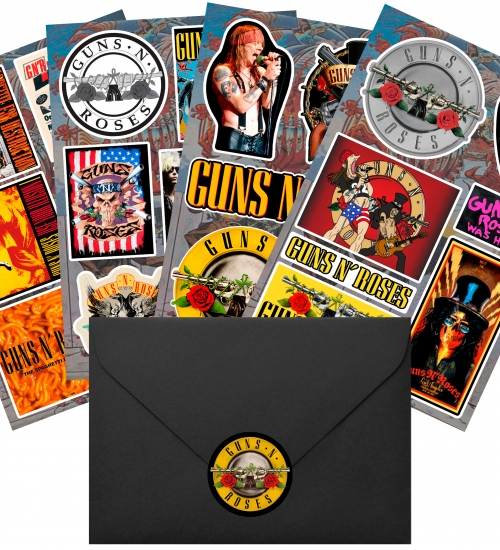 Подарунковий набір стікерпаків Guns N’ Roses gsp-030 Подарунковий набір стікерпаків Guns N’ Roses gsp-030