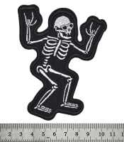 Нашивка Скелет Металхед