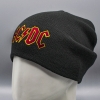 Шапка біні AC/DC - LOGO (з вишитим логотипом) heol-005