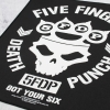 Нашивка наспинна катана FIVE FINGER DEATH PUNCH - GOT YOUR SIX (olbp-157)