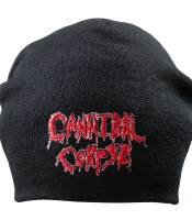 Шапка с вышивкой Cannibal Corpse черная