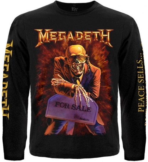Футболка з довгим рукавом Megadeth "Peace Sells… but Who’s Buying?"