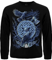 Футболка с длинным рукавом Валькнут (Вороны Одина)