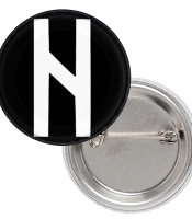 Значок Руна Hagalaz