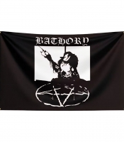 Прапор Bathory "In Conspiracy With Satan" Under the Sign sfc-089