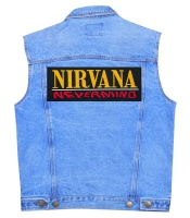 Нашивка термо Nirvana "Nevermind" наспинна (thps-007)
