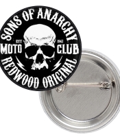 Значок Sons Of Anarchy - Redwood Original (moto club est.1967)