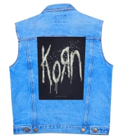 Нашивка наспинна катана KORN - SPLATTER LOGO (olbp-139)