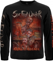 Футболка з довгим рукавом Six Feet Under "Killing for Revenge"