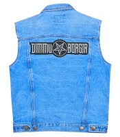 Нашивка наспинна Dimmu Borgir (logo with pentagram)