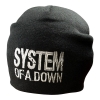 Шапка с вышивкой System Of A Down черная