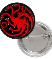 Значок Game of Thrones (Дом Таргариенов)