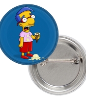 Значок The Simpson - Milhouse Van Houten