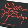 Нашивка ткана CHILDREN OF BODOM - BLOOD LOGO (ofp-431)
