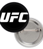 Значок UFC (white logo)