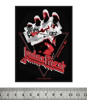 Нашивка ткана Judas Priest "British Steel" (ofp-016)