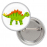 Значок Стегозавр (Stegosaurus green)